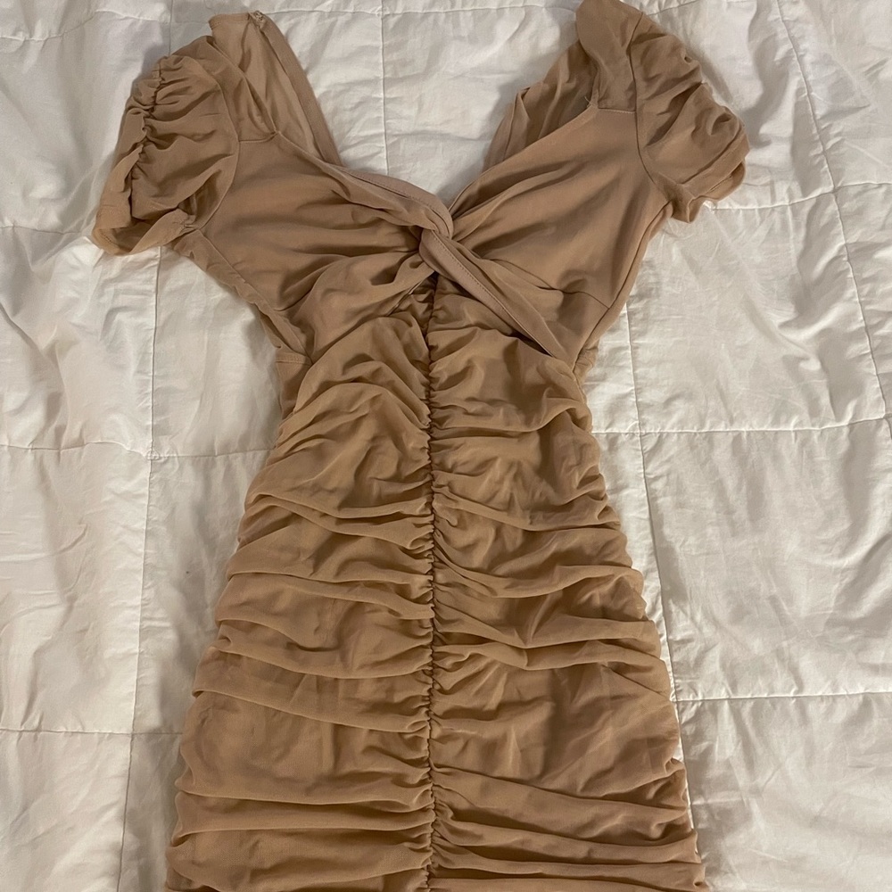 Nude Windsor dress